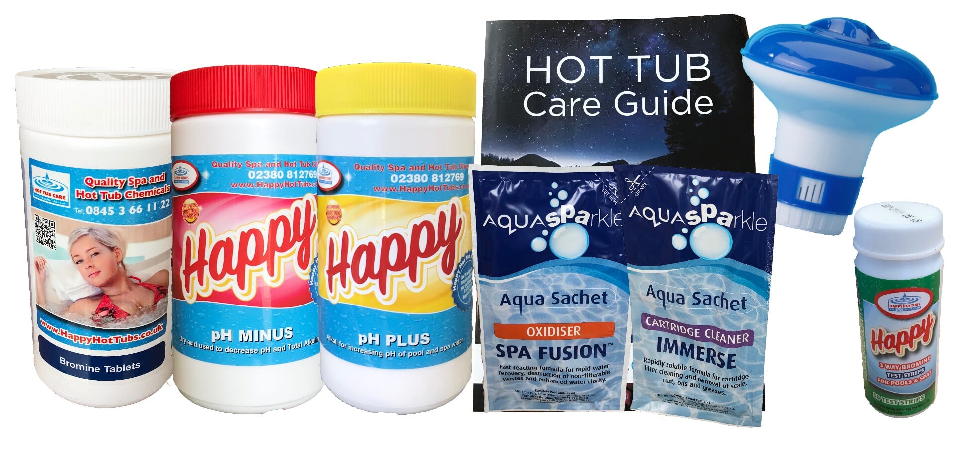 RWA Bromine Starter Kit for hot tub and spas RWA Bromine Starter Kit for hot tub and spas